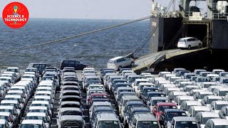 How  Are Thousand of Cars Exported? World's Largest Car Carrier Ship, Cargo Carrier Ship Technology