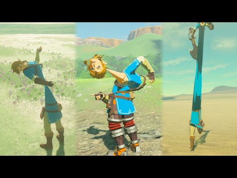 The SPAGHETTI LINK Glitch! Stretch and Bend Like Never Before! | Zelda: Breath of the Wild