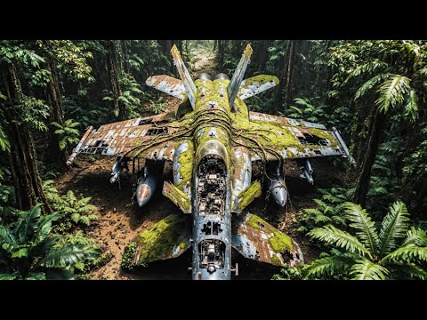 Jahrzehntelang im Dschungel Verloren… Die Unglaubliche Restaurierung einer F/A-18C Hornet