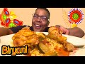 Chicken Biryani With Indian Spicy Rice