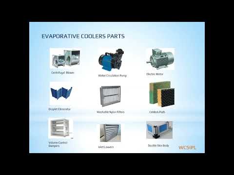 Single Stage Evaporative Cooling systems