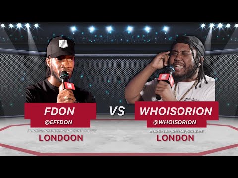 F-DON Vs WHOISORION | Pen Game Rap Battle 2023