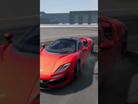 Loss of Control Car Crashes Beamng drive #shorts 1