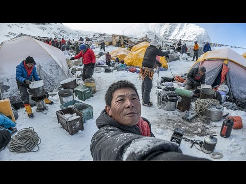 How Sherpas Eat, Sleep & Climb at –30°C and 8,000 Meters