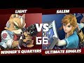 Glitch 6 SSBU -  Light (Fox) VS  Liquid MVG | Salem (Link) Smash Ultimate Winner's Quarters