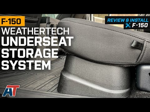 2015-2022 F150 Weathertech Underseat Storage System Review & Install