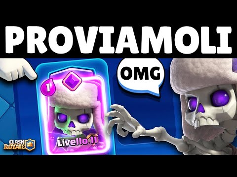 OMG... PROVIAMO i NUOVI SUPER SCHELETRI! - Clash Royale