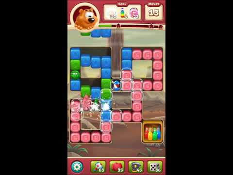 Toon Blast Level 2765 - NO BOOSTERS 🐻🐺🐱 | SKILLGAMING ✔️