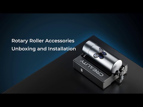 Acessório Rotary Roller do Falcon2: canal oficial Creality After-sale