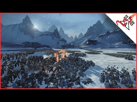 3120 CHOSEN (Chaos) vs 3900 IRONBREAKERS (Dwarfs) - Total War: WARHAMMER