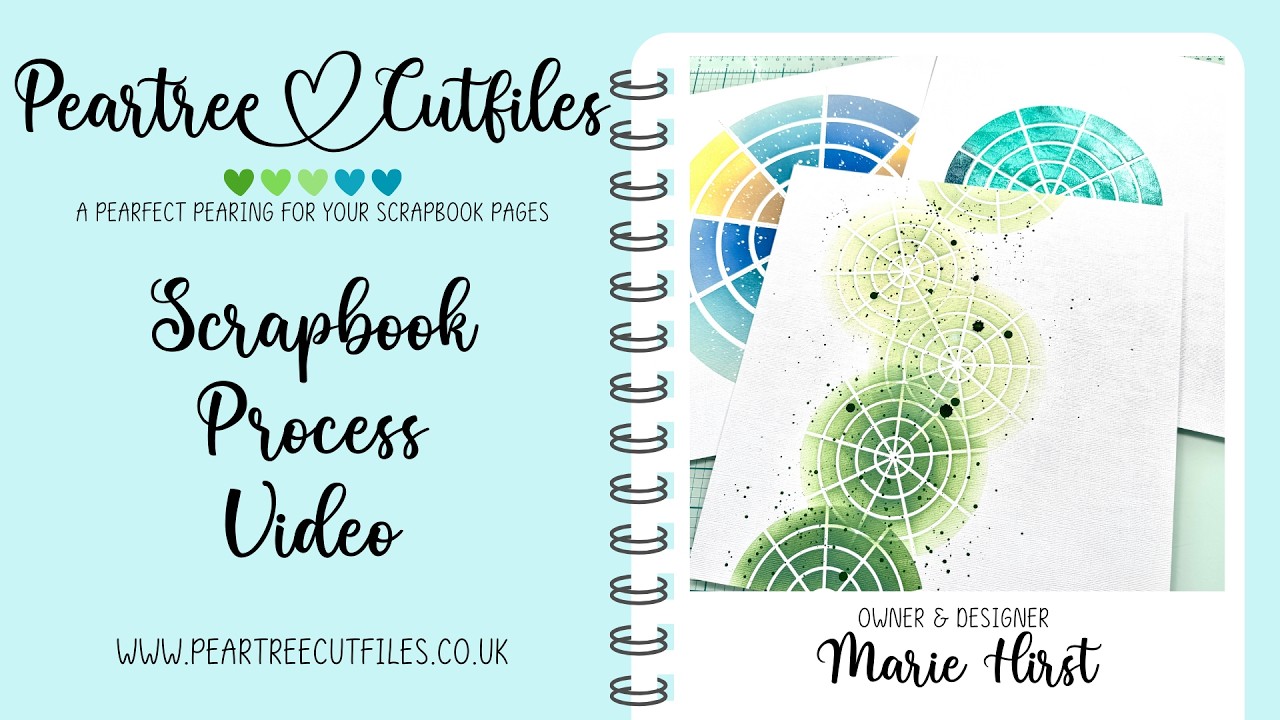 Scrapbooking Ideas | One Stencil Three Ways | Noteworthy Project Pack | Peartree Cutfiles