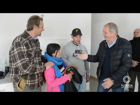 Se hizo entrega de 3 viviendas construidas en el marco del Plan Avanzar en le Barrio Renacer Pintado