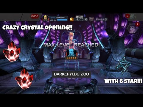 Huge Crystal Opening!! Double 5 star and 6 star!! - Marvel Contest of Champions -