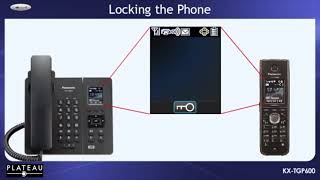Panasonic Cordless: Locking Your Phone