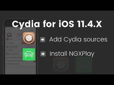 Install Cydia, Add Cydia Sources and Install NGXPlay on iOS 11.4[Works on iOS 11.4 - iOS 11.4.1]