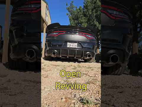 Valvetronics designs Universal muffler on dodge charger R/T