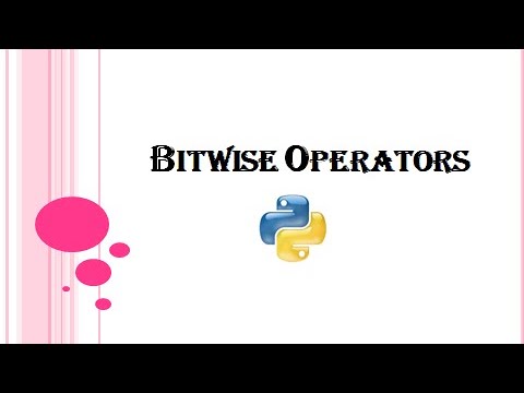 Python Tutorial 8 Bitwise Operators Operators In Python Kattral Kaanoli Tamil
