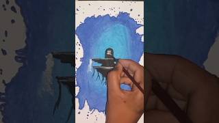 Easy Shiv Ling Drawing | Easy Drawing Of Lord Shiva Shivling | Oil Pastel Drawing Easy #shorts