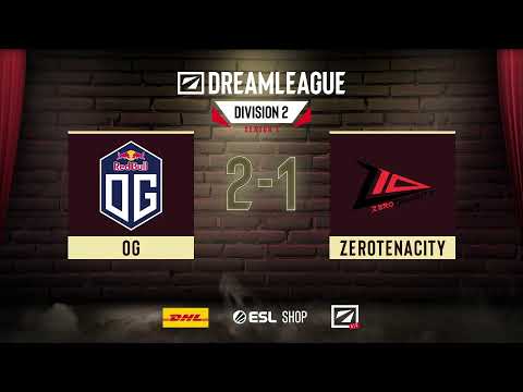 OG vs Zero Tenacity - DreamLeague Division 2 Season 1