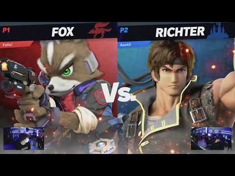 PURE Smash #17 Winners Semis - SAK|Felix (Fox) vs. Asotil (Richter)