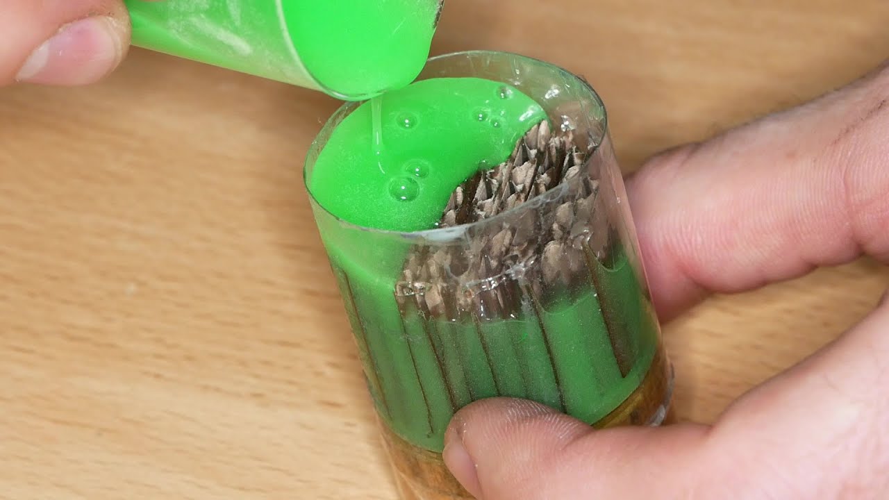 I Create RING out of Cardboard and Epoxy Resin / jedrek29t