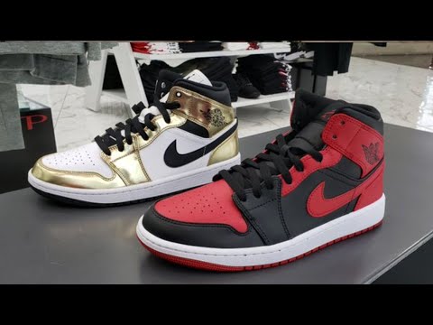 JORDAN 1 MID REVERSE BRED | JORDAN 3 VARSITY ROYAL CEMENT | HOLLYWOOD BLVD