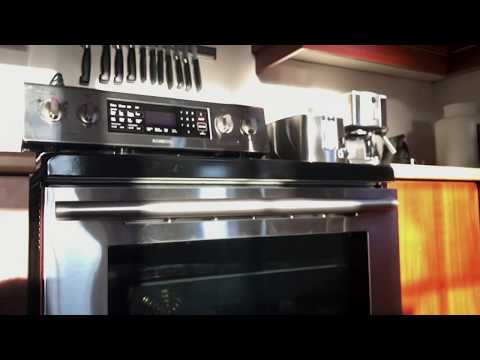 How to clean Samsung oven glass door