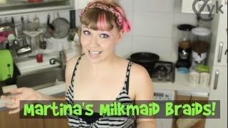 Milkmaid Braids Hair Tutorial