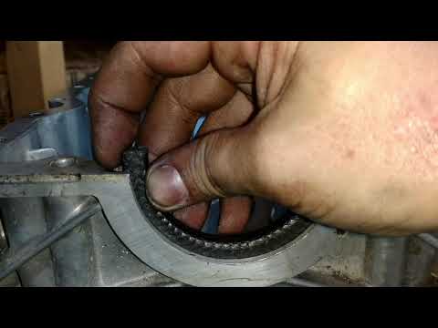 Mercedes om617 Rebuild - Part 15 - Bearings and Rear Seal