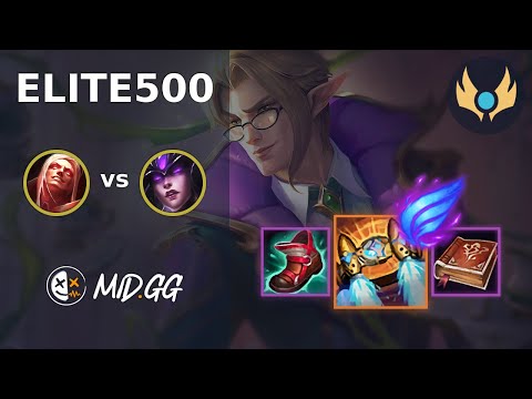 MID.GG: [ elite500 ] Vladimir MID vs Syndra | EUW CHALLENGER | LOL Season 2025