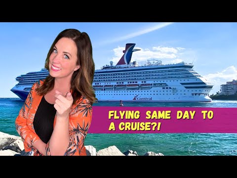 Getting to the Cruise Port: Flying Same-Day versus Early