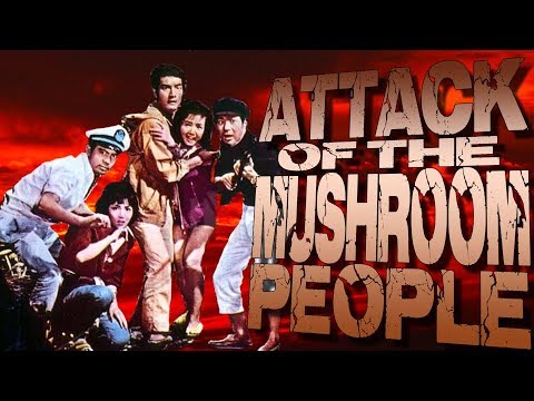 Thumbnail of the video: Bad Movie Review: Matango: Attack of the Mushroom People