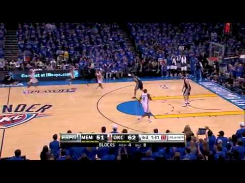 Grizzlies vs Thunder 05/15/11 Game 7 West Semifinals - Recap & Highlights
