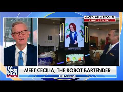 Cecilia.ai Robotic Bartender on Fox News | Fox & Friends Show logo