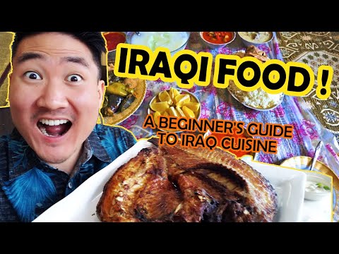 Trying IRAQI FOOD for the First Time! | Iraqi Food Reaction