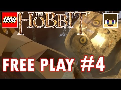 Lego The Hobbit FREE PLAY 100% COMPLETE Part 4 - Roast Mutton (Xbox, PS4, PC)