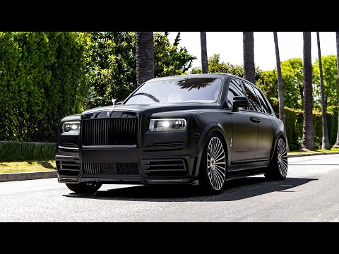 1 OF 10 NEW MANSORY Rolls-Royce Cullinan LINEA D'ORO +SOUND! Gold Super  Luxury SUV! 