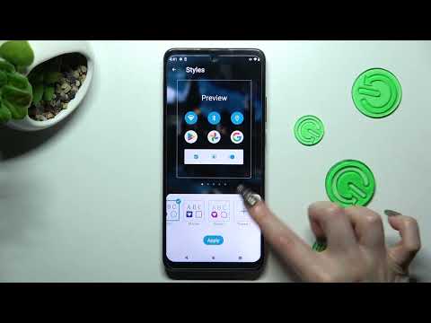 How to Change Font Style on MOTOROLA One 5G Ace