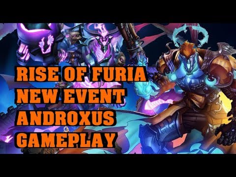 RISE OF FURIA - Paladins 1.1 New Event Androxus Gameplay
