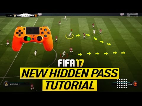 FIFA 17 NEW DEADLY HIDDEN PASS TUTORIAL - BEST NEW PASSING TRICK EVER - TIPS & TRICKS