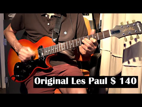 Review Epiphone Les Paul SL-HCS upgrade /original Les Paul for less than $ 140