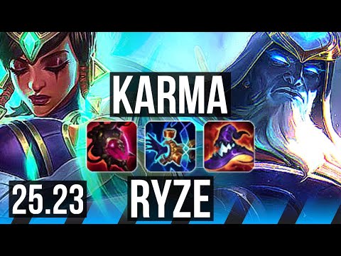KARMA vs RYZE (MID) | 7/1/13 | NA Master | 25.23