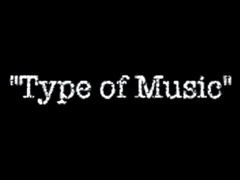 TYPE OF MUSIC (featuring a musical typewriter)