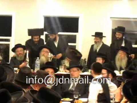 Bar Mitzvah einikel of Toldos Avrohom Yitschok Rebbe in Monsey - Kislev 5771