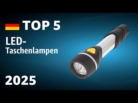 TOP—5. Beste LED-Taschenlampen. Test & Vergleich 2025