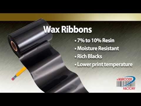 Wax Rasin Ribbon