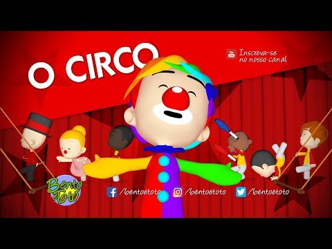Capa de Bento e Totó - O Circo (Desenho Infantil)