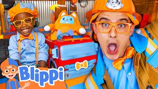 Blippi and Nevaeh’s Firetruck Rescue! 🚒