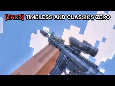 แจก+รีวิว addon ปืนมายคราฟที่หลายคนต้องการ | TaCZ Timeless and Classics Zero