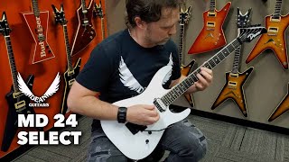 Video thumbnail for Dean MD 24 Select Floyd - Classic White by Dean Guitars